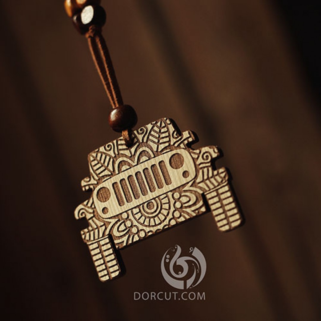 ماشین آویز جیپ