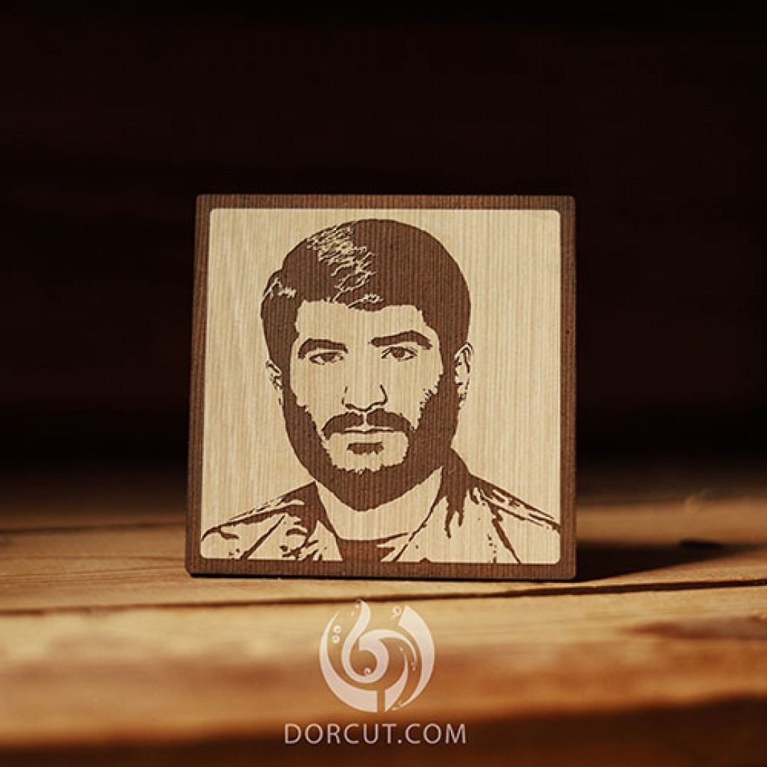 استند رومیزی شهید علمدار
