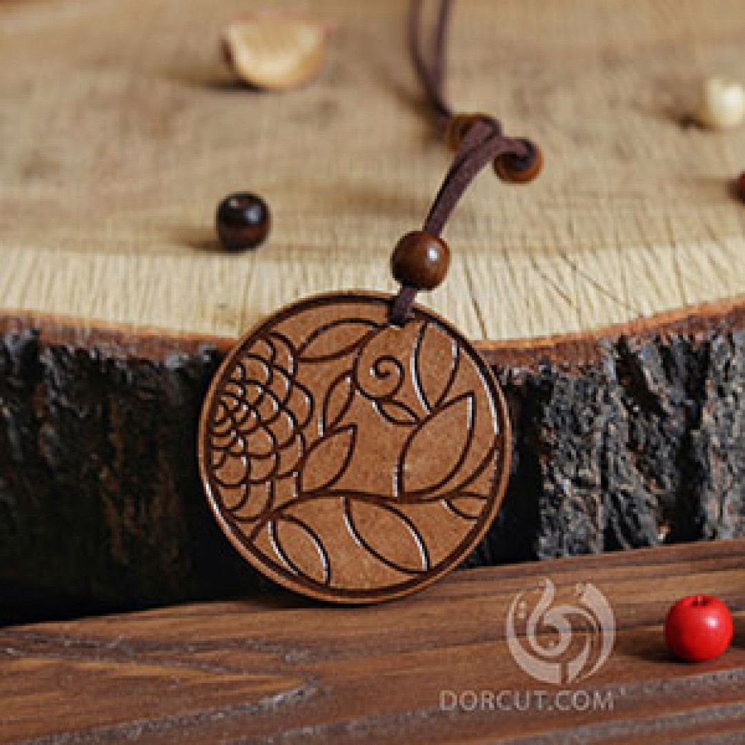 گردن آویز گل برگ (2)